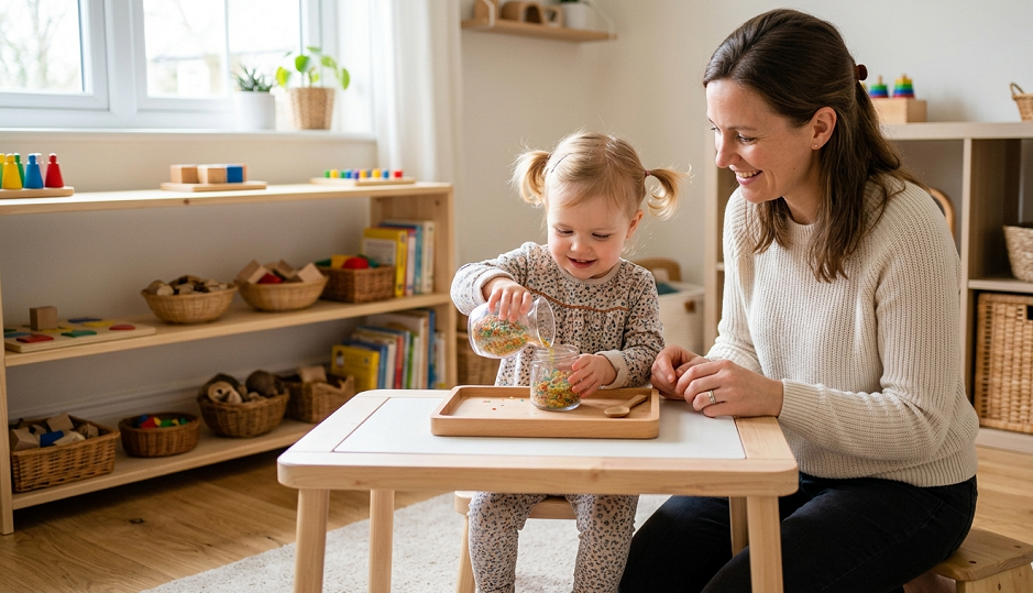 15 Low-Prep Montessori Activities for 2-Year-Olds Less Mess, More Magic