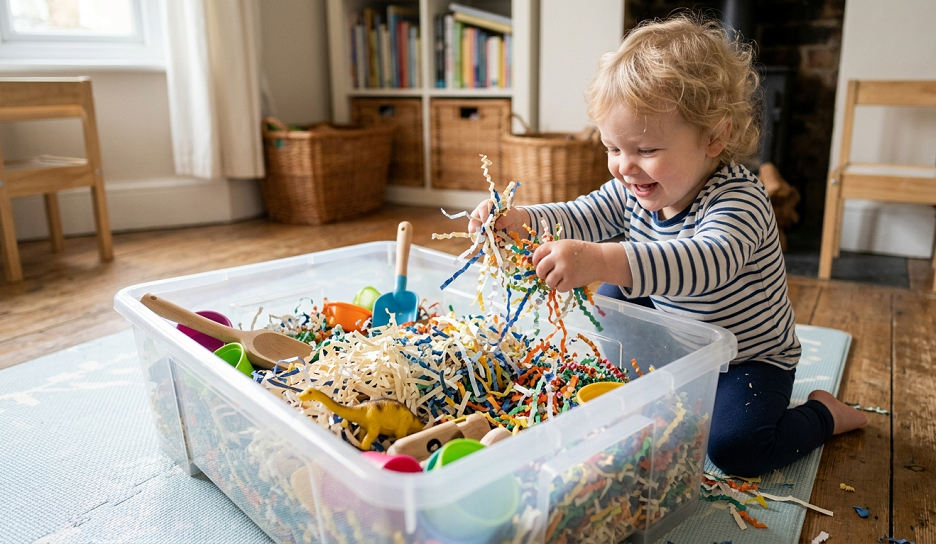 Creative Sensory Bin Bases That Aren’t Rice