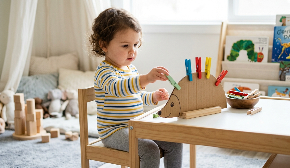 Quick Fine Motor Activities Using Only Household Items