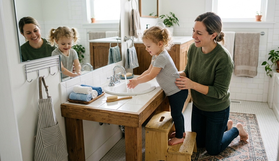 Montessori-Style Chore Stations to Stop Power Struggles