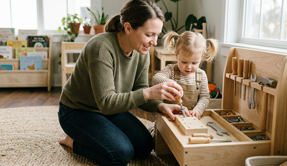 Montessori-Style Chore Stations to Stop Power Struggles