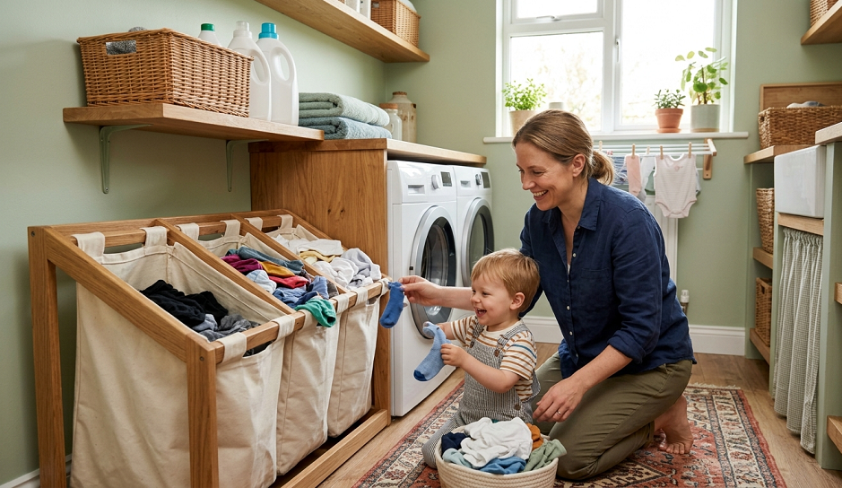 Montessori-Style Chore Stations to Stop Power Struggles