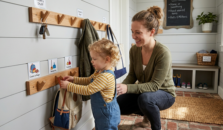 Montessori-Style Chore Stations to Stop Power Struggles