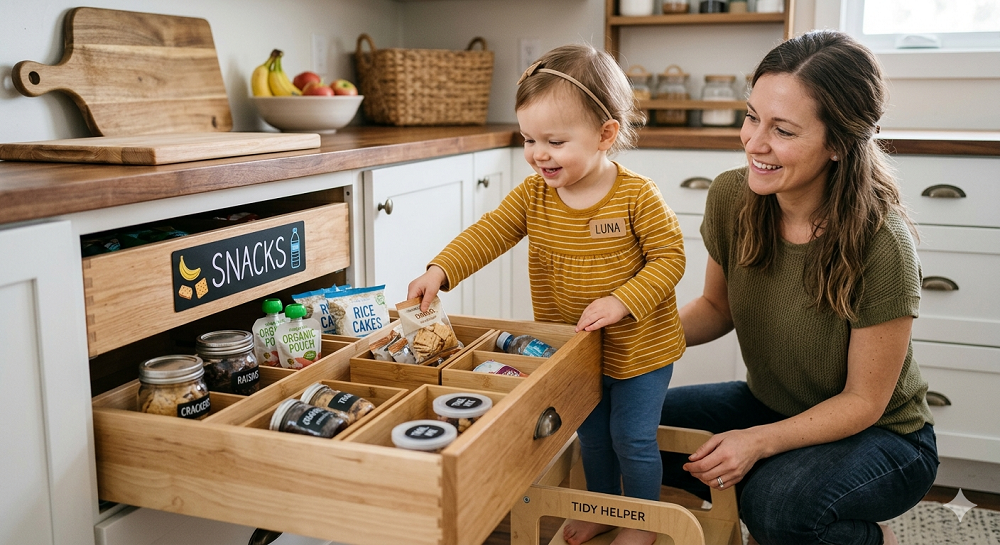 Montessori-Style Chore Stations to Stop Power Struggles