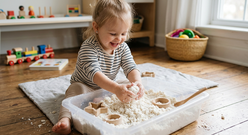 Taste-Safe Sensory Play Ideas for Toddlers Who Put Everything in Their Mouths