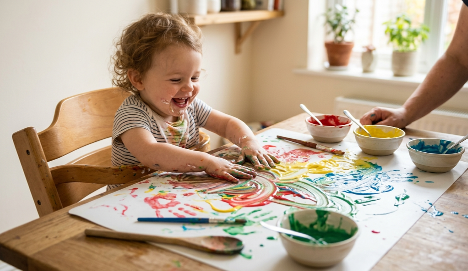 Taste-Safe Sensory Play Ideas for Toddlers Who Put Everything in Their Mouths