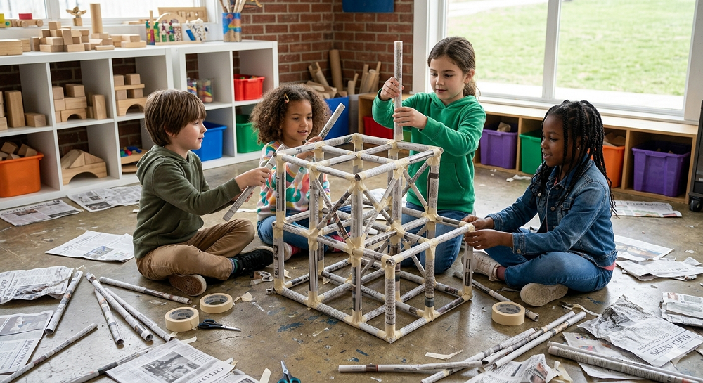 10 Indoor Construction Activities for Active Kids