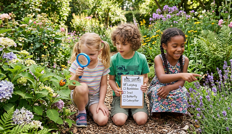 Screen-Free Garden Scavenger Hunt Ideas for Kids