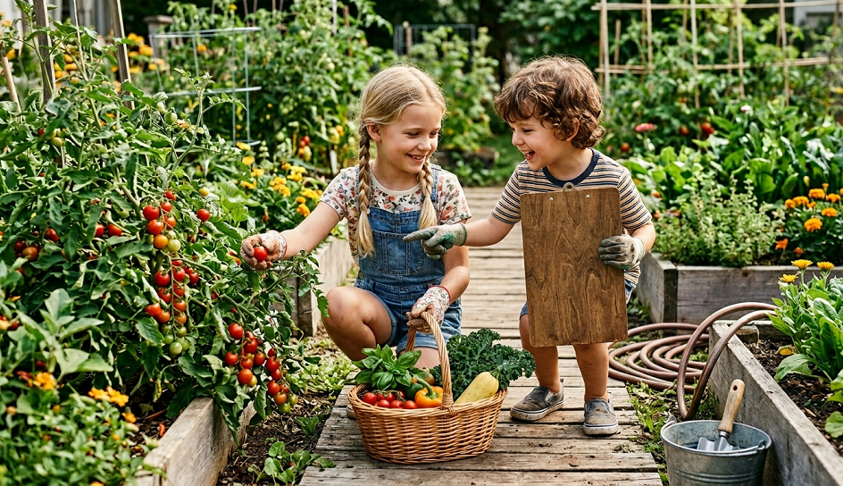 Screen-Free Garden Scavenger Hunt Ideas for Kids