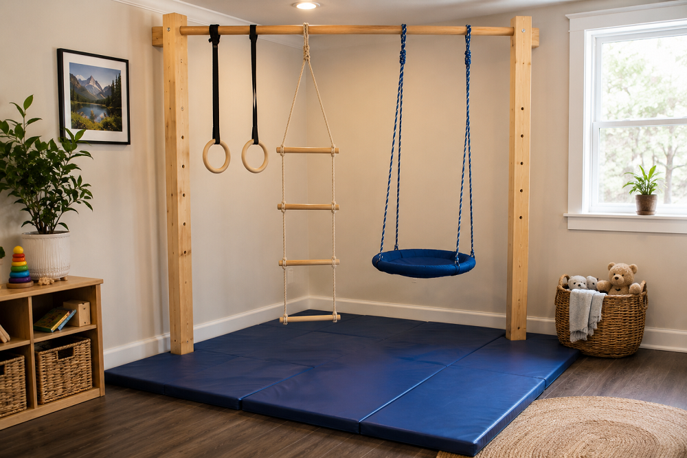 DIY Indoor Climbing Walls & Movement Zones for Energetic Toddlers