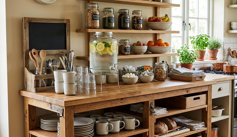 DIY "Self-Serve" Kitchen Stations to Build Toddler Independence