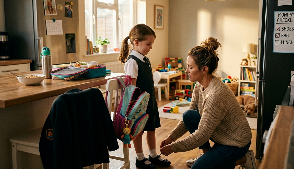 The "Slow Motherhood" Morning Routine: 5 Steps to a Tear-Free Start