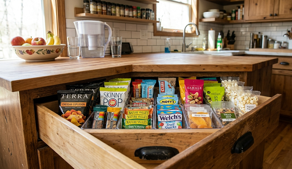 DIY "Self-Serve" Kitchen Stations to Build Toddler Independence