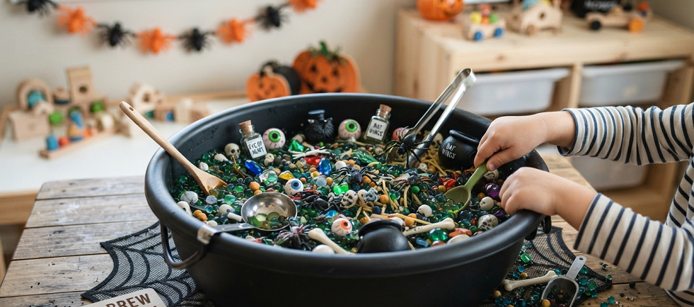 Halloween Sensory Bin Ideas That Actually Keep Kids Busy