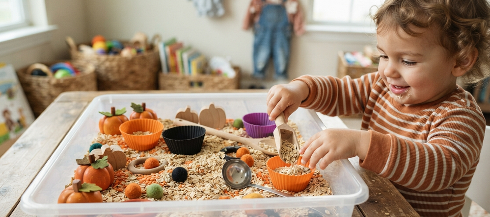 Halloween Sensory Bin Ideas That Actually Keep Kids Busy
